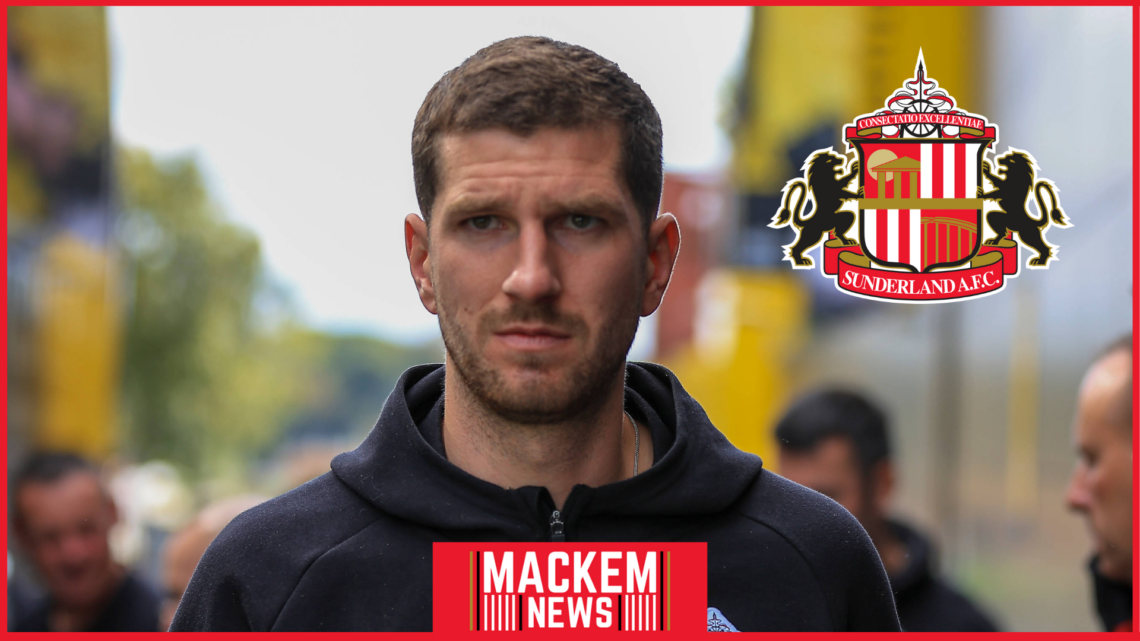 Sunderland badge, Chris Mepham