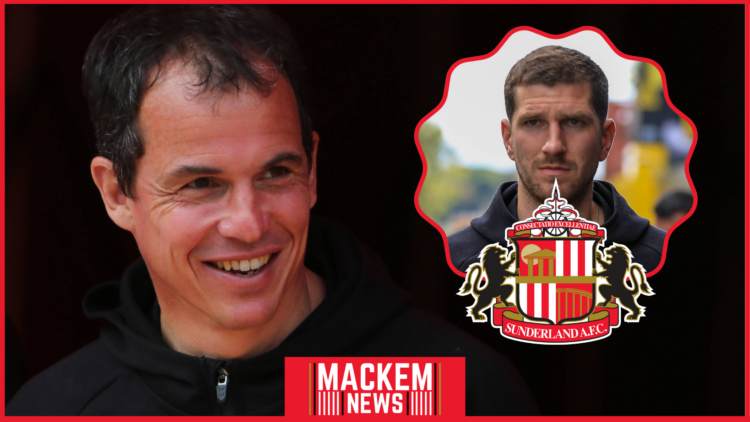 Sunderland badge, Regis Le Bris, Chris Mepham