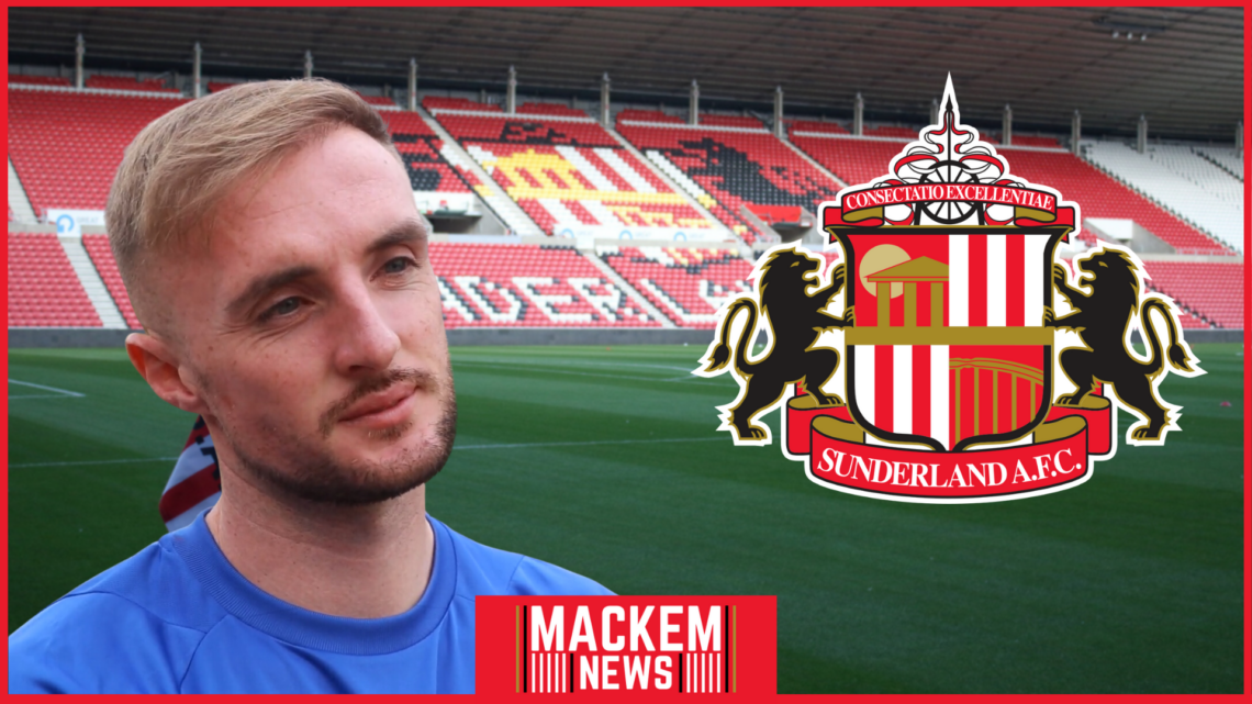Sunderland badge, Carl Winchester, Stadium of Light