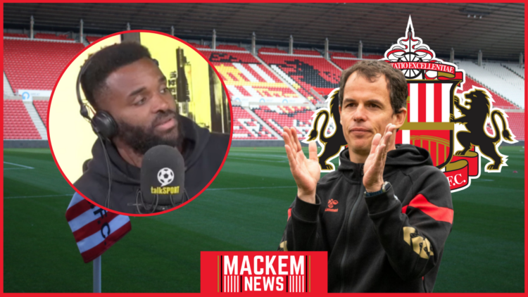Sunderland badge, Darren Bent, Regis Le Bis, Stadium of Light