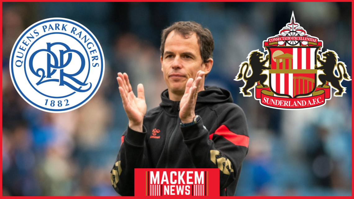 Regis Le Bris, Sunderland badge, QPR badge