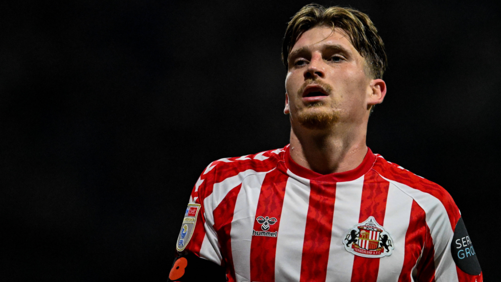 Dennis Cirkin sighing for Sunderland.