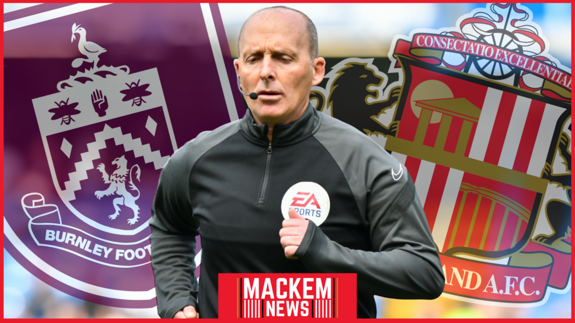 Sunderland, Mike Dean, Burnley (1)