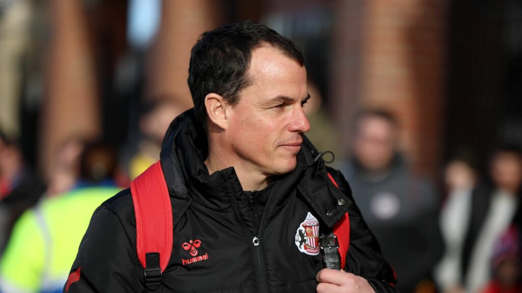 Regis Le Bris looking happy as Sunderland boss