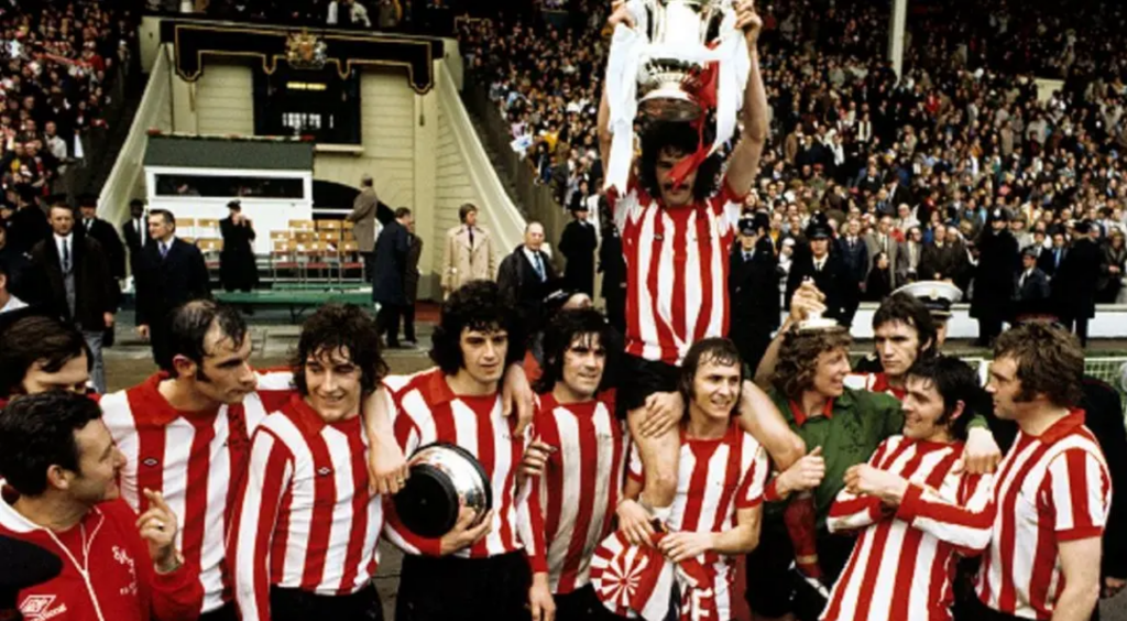 Sunderland win the 1973 FA Cup