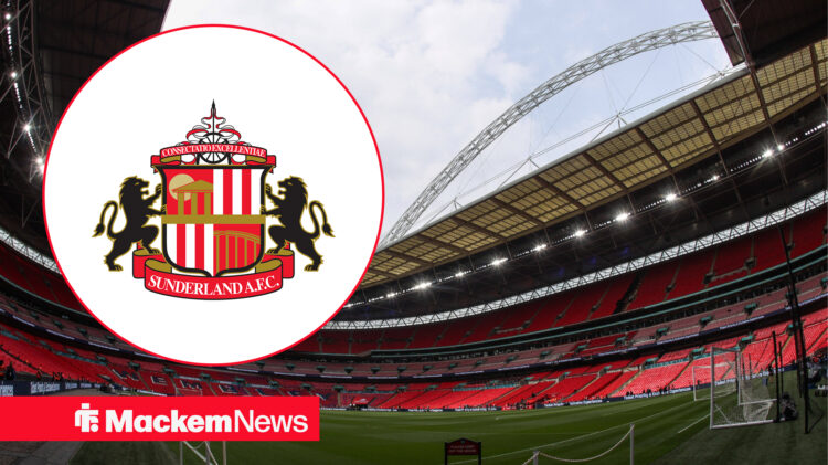 Sunderland badge, Wembley Stadium