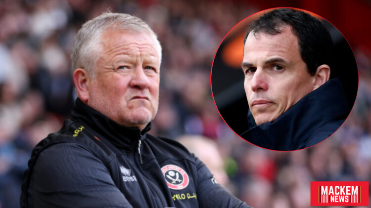 Chris Wilder and Regis Le Bris