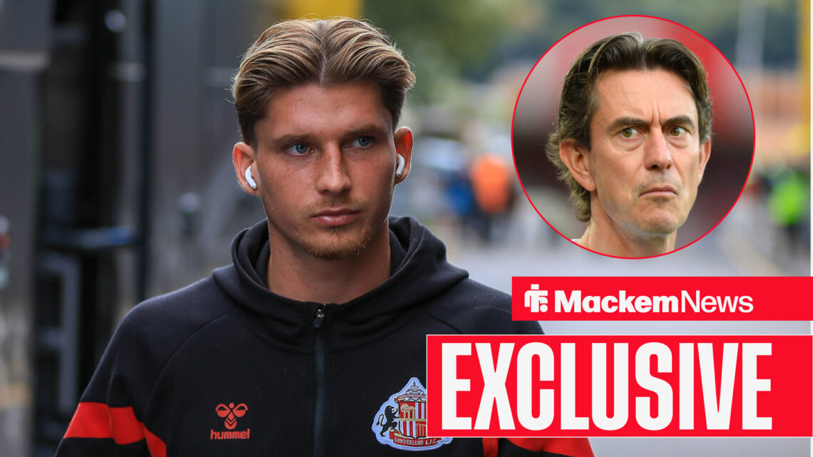 Tottenham are interested in Sunderland star Dennis Cirkin.
