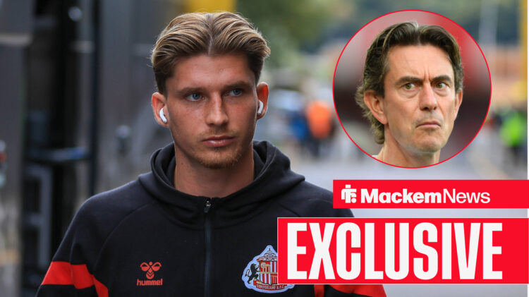 Tottenham are interested in Sunderland star Dennis Cirkin.