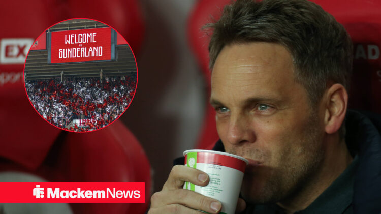 Kristjaan Speakman, Sunderland sporting director having a drink