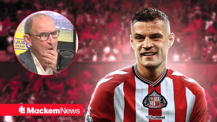 Granit Xhaka, Martin O'Neill