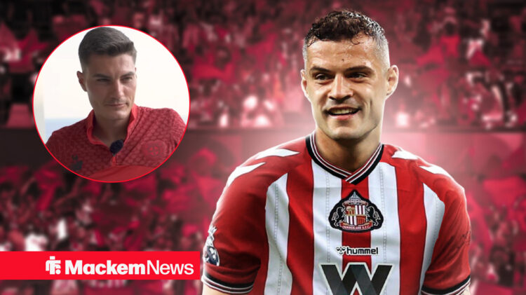 Patrik Schick played with Xhaka at Leverkusen
