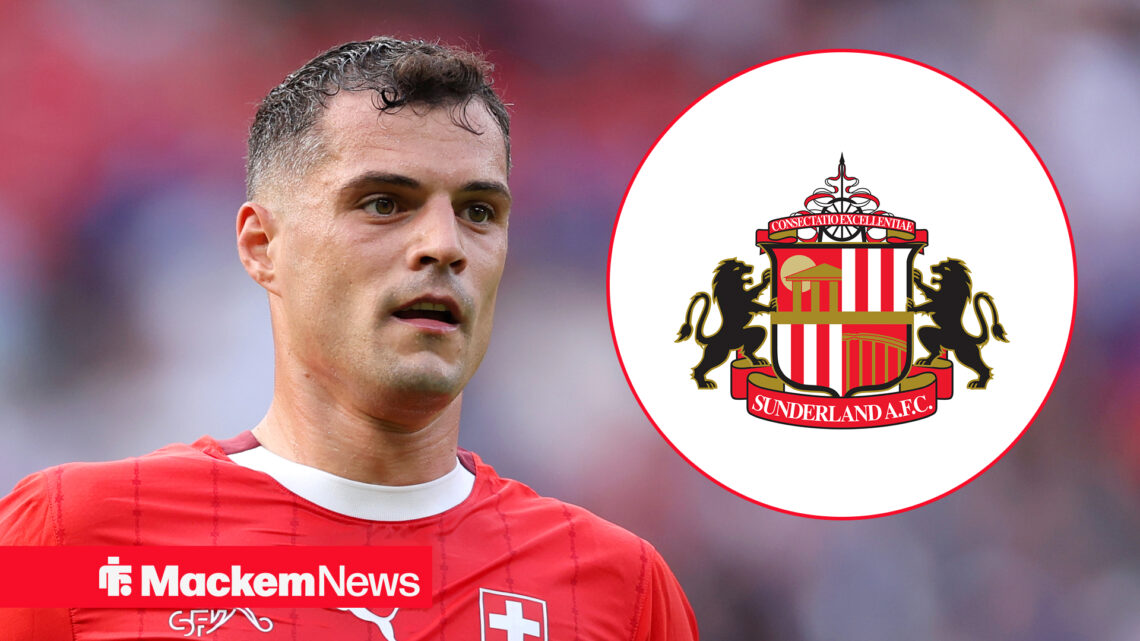 Granit Xhaka, Sunderland badge