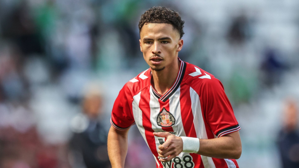 Chemsdine Talbi playing for Sunderland