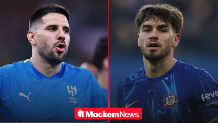 Alexander Mitrovic and Marc Guiu