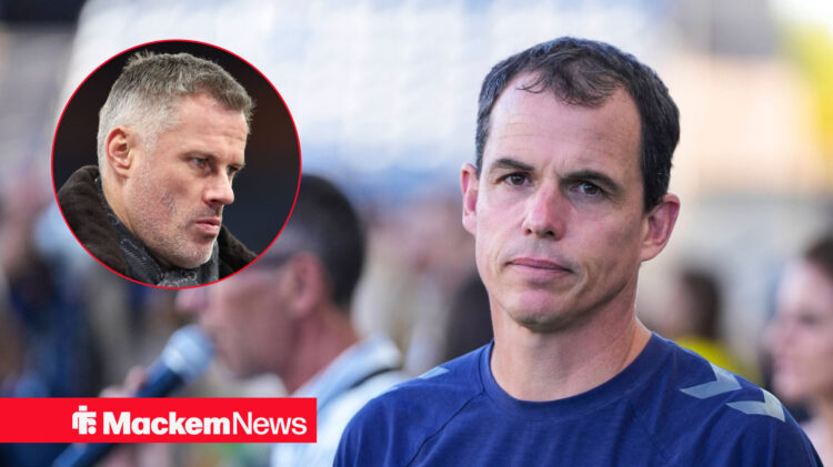 Jamie Carragher and Regis Le Bris