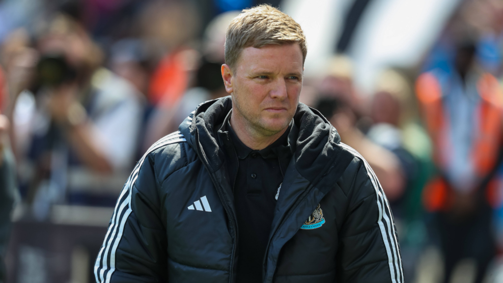 Newcastle boss, Eddie Howe