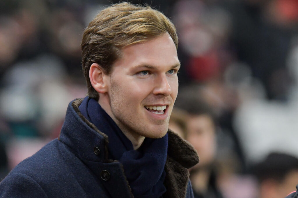 Kyril Louis-Dreyfus smiles at the Stadium of Light.