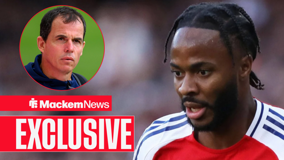 Regis Le Bris and Raheem Sterling