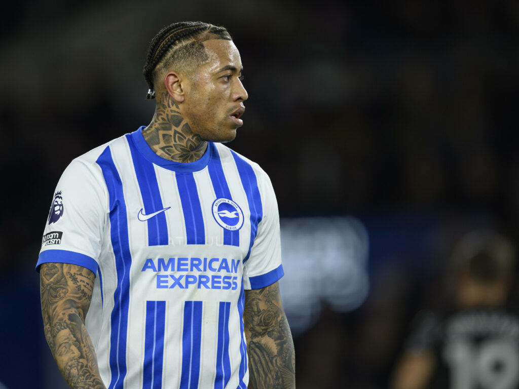 Igor Julio playing for Brighton