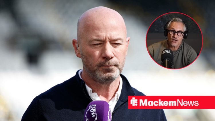 Gary Lineker asks Alan Shearer a question