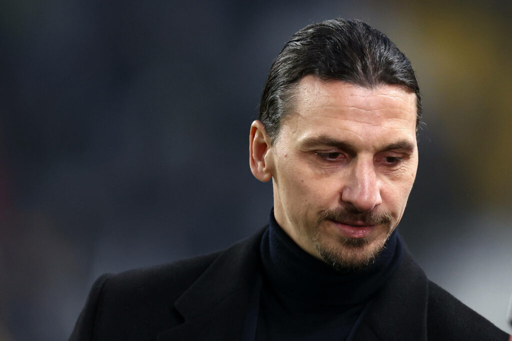 Former footballer Zlatan Ibrahimovic.