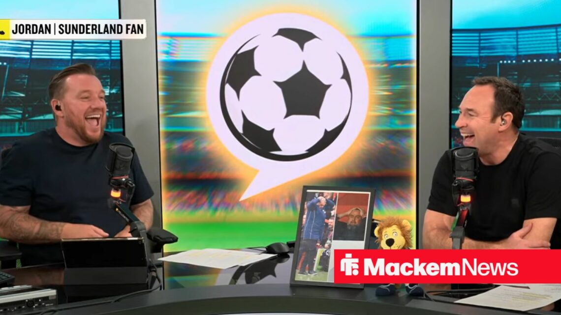 Jamie O'Hara and Jason Cundy laugh at what a Sunderland fan said live on talkSPORT