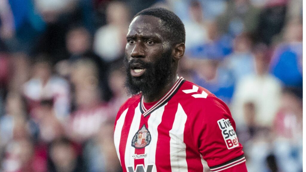 Arthur Masuaku playing for Sunderland