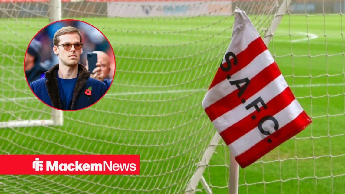 Stadium of Light with Kyril Louis-Dreyfus in frame