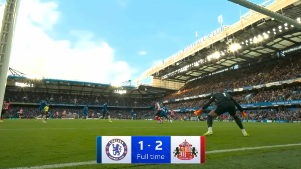 Sunderland goal vs Chelsea