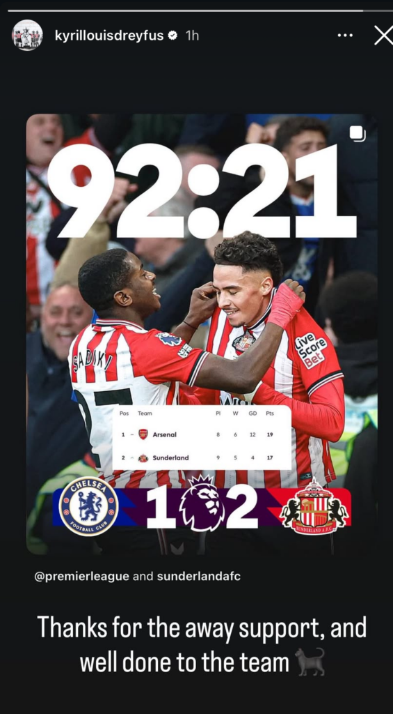 Kyril Louis-Dreyfus' message to Sunderland fans.