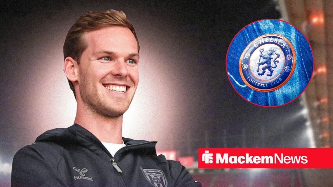 Sunderland owner Kyril Louis-Dreyfus, Chelsea badge in inset.