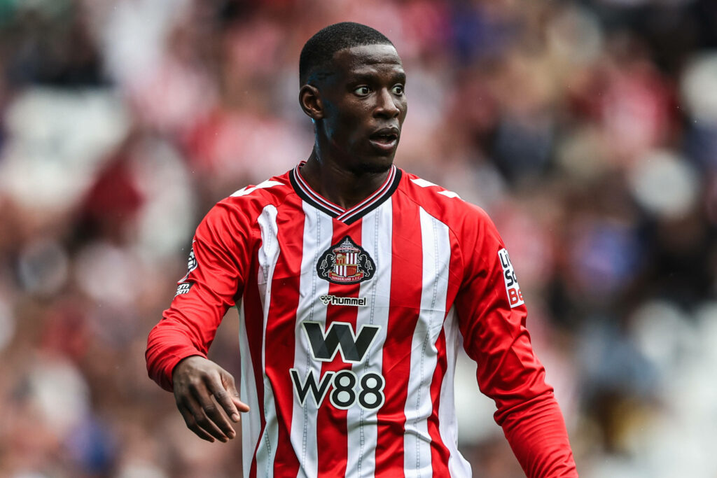 Nordi Mukiele playing for Sunderland