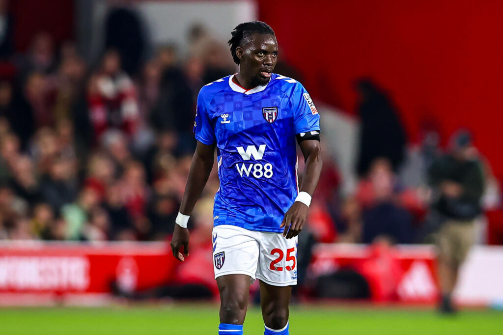 Bertrand Traore in Sunderland away kit