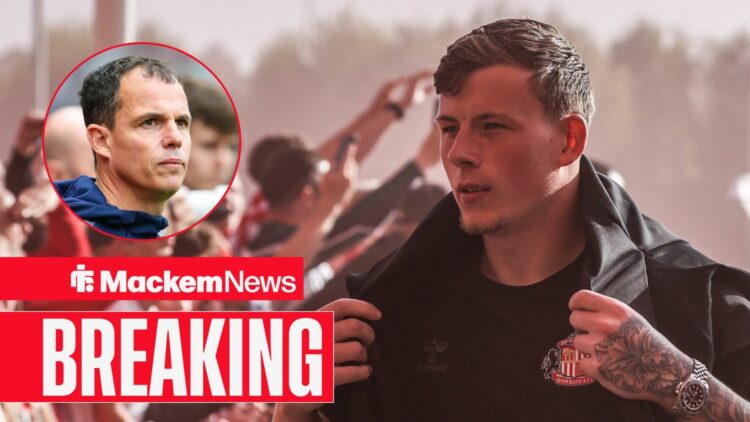 Anthony Patterson alongside a circle inset of Regis Le Bris.