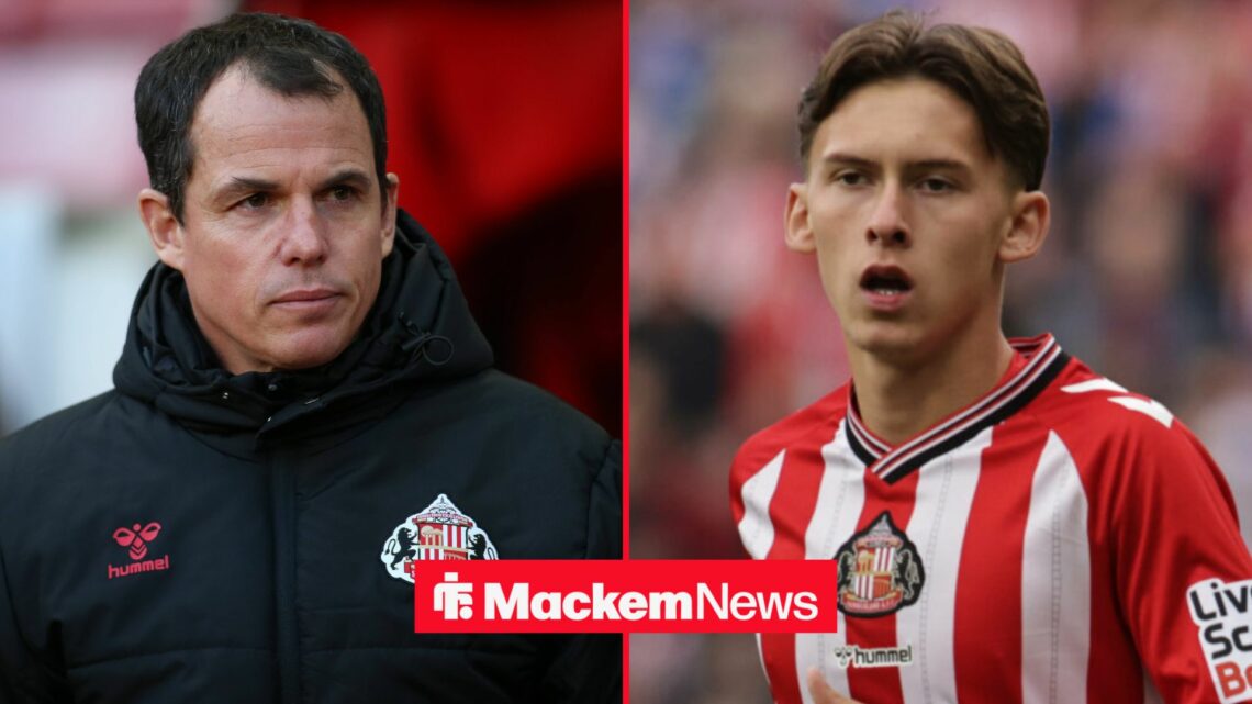 Chris Rigg and Regis Le Bris at Sunderland