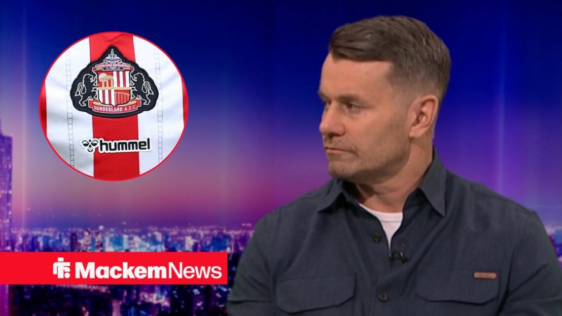 Shay Given with Sunderland badge in frame