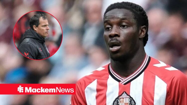 Eliezer Mayenda with Regis Le Bris in frame