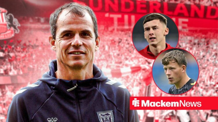 Regis Le Bris with Chris Rigg and Anthony Patterson in frame