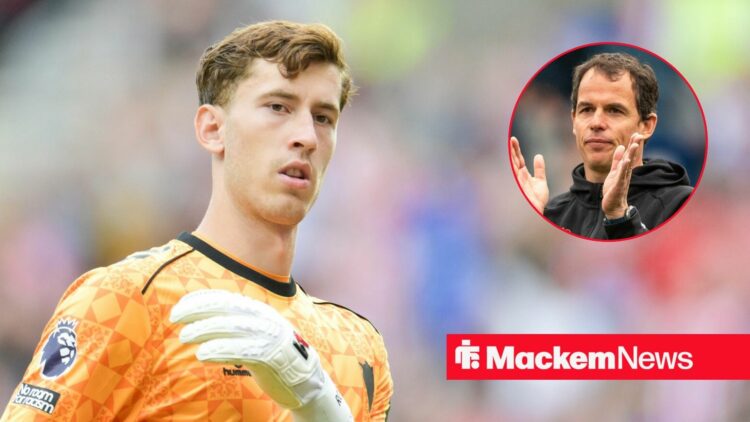 Robin Roefs alongside a circle inset of Regis Le Bris.