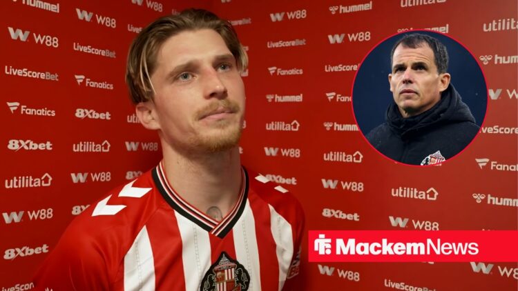 Dennis Cirkin with Regis Le Bris in circular inset.