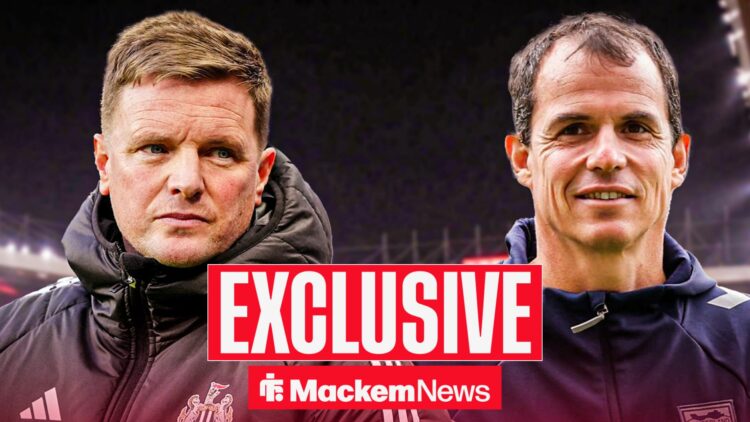 Eddie Howe and Regis Le Bris side-by-side