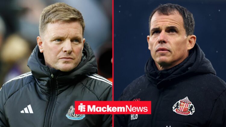 Eddie Howe and Regis Le Bris