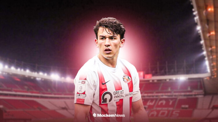 Luke O'Nien at Stadium of Light