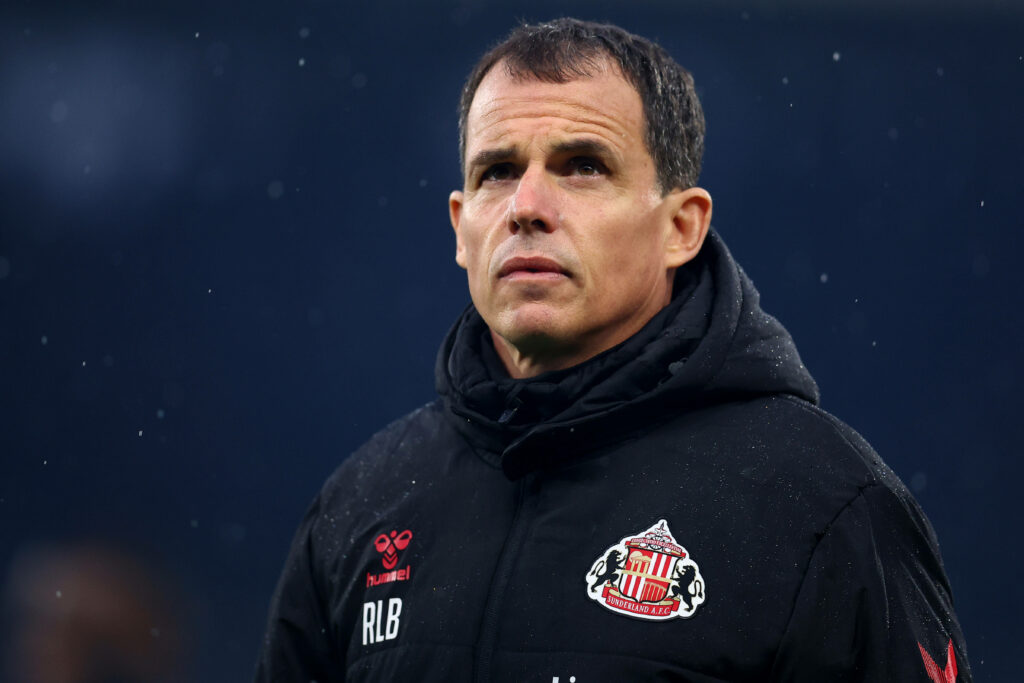 Regis Le Bris looking on