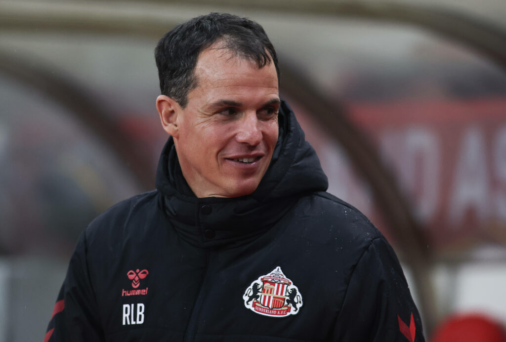 Regis Le Bris looking on