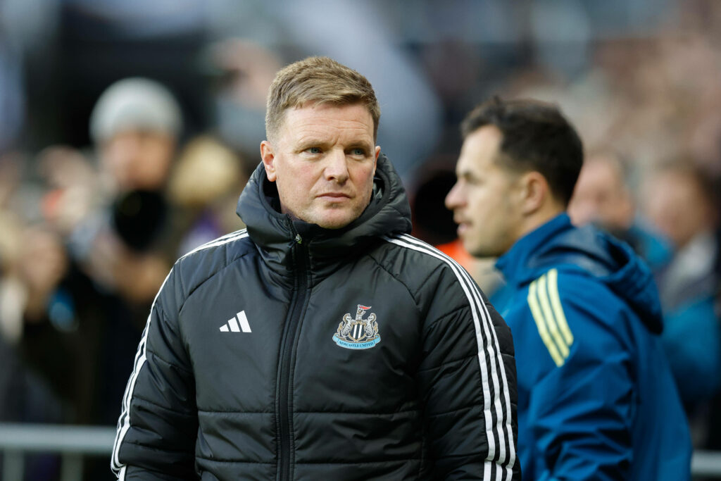 Newcastle United manager Eddie Howe