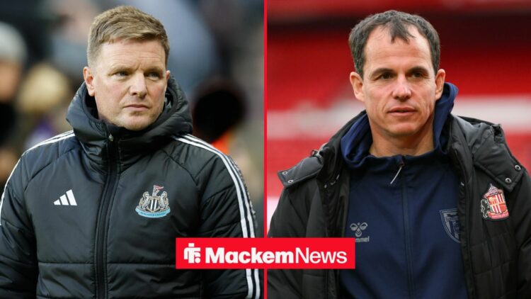 Eddie Howe and Regis Le Bris