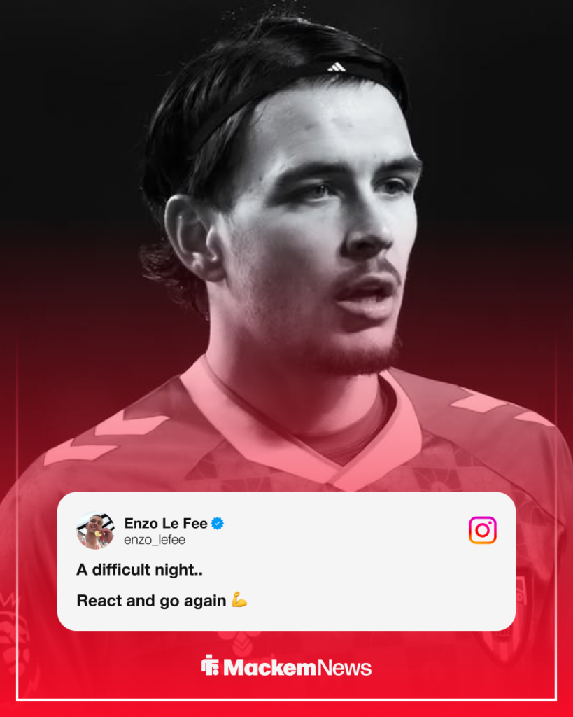 Enzo Le Fee's Instagram story