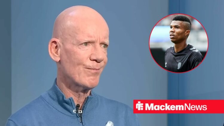 Dermot Gallagher with Reinildo in frame